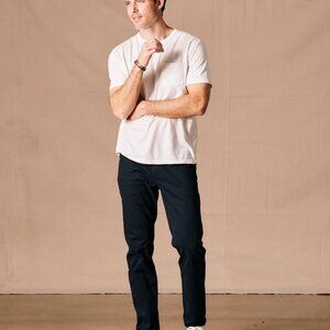 Flint And Tinder Men’s Straight Fit 365 Pants Chino Dark Navy 31x32